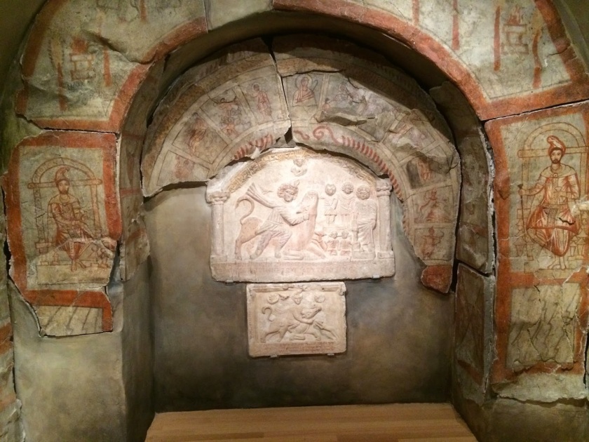 Mithraeum at Dura-Europos the Byzantine Legacy.JPG